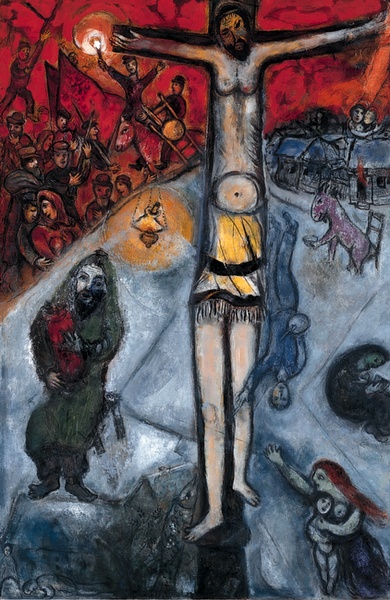 Marc Chagall, Résurrection (1937/1948), Musée national du Message Biblique Marc Chagall, Nicea