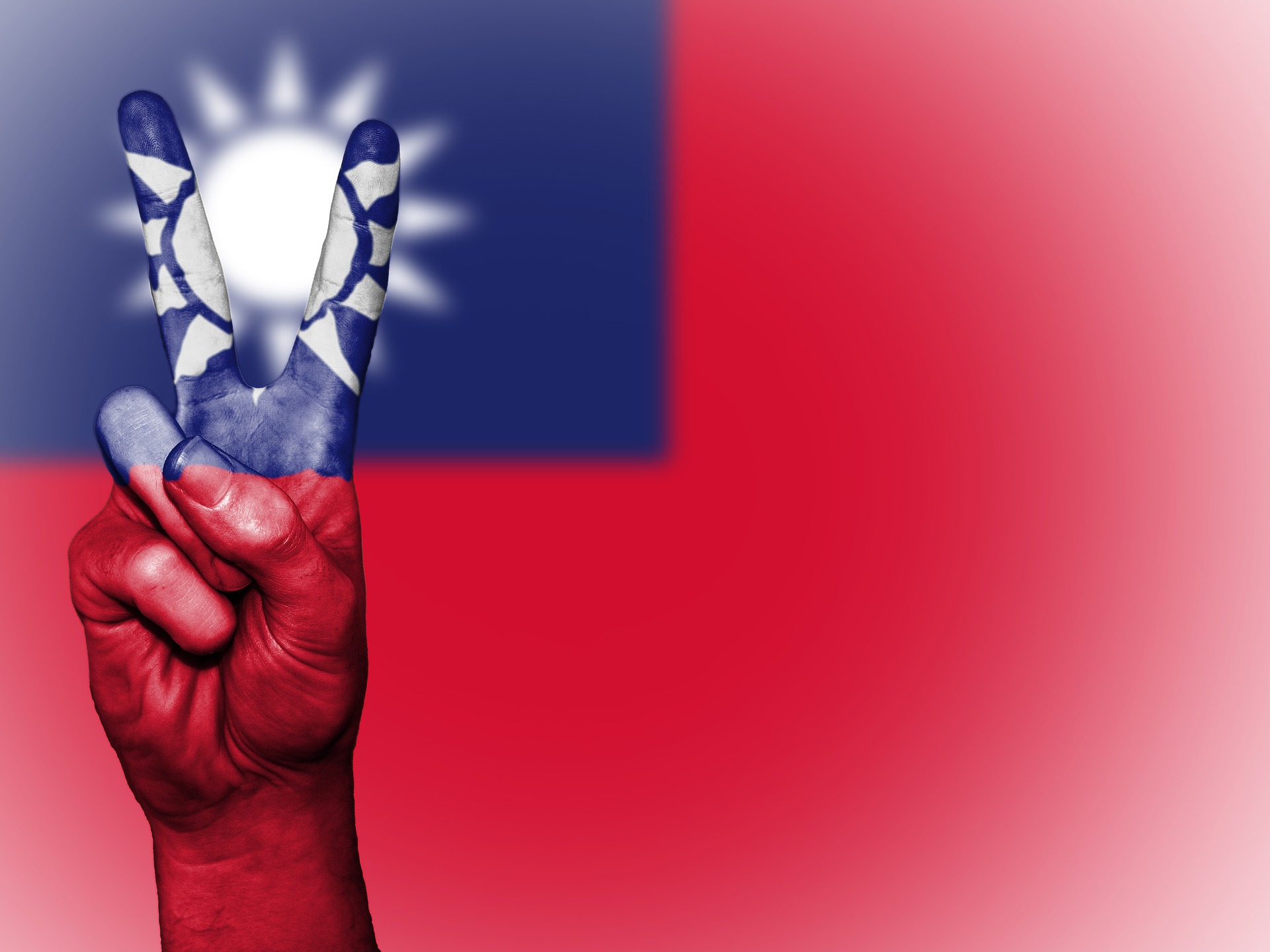 Flaga Tajwanu - Pokój (autor: David Peterson, źródło: Pixabay.com)
